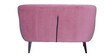 Darcy Velvet 2 Seater Sofa in Blush Pink Colour
