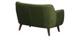 Darcy Velvet 2 Seater Sofa in Olive Green Colour
