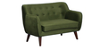 Darcy Velvet 2 Seater Sofa in Olive Green Colour