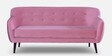 Darcy Velvet 3 Seater Sofa in Blush Pink Colour