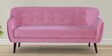 Darcy Velvet 3 Seater Sofa in Blush Pink Colour