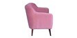 Darcy Velvet 3 Seater Sofa in Blush Pink Colour