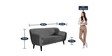 Darcy 3 Seater Sofa In Grey Colour