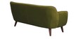 Darcy Velvet 3 Seater Sofa in Medallion Yellow Colour