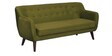Darcy Velvet 3 Seater Sofa in Medallion Yellow Colour