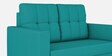 Darcy Fabric 2 Seater Sofa in Aqua Blue Colour