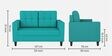Darcy Fabric 2 Seater Sofa in Aqua Blue Colour