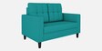 Darcy Fabric 2 Seater Sofa in Aqua Blue Colour