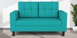 Darcy Fabric 2 Seater Sofa in Aqua Blue Colour