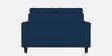 Darcy Fabric 2 Seater Sofa in Blue Colour