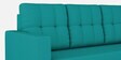 Darcy Fabric 3 Seater Sofa in Aqua Blue Colour
