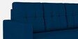 Darcy Fabric 3 Seater Sofa in Blue Colour