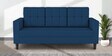 Darcy Fabric 3 Seater Sofa in Blue Colour
