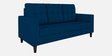 Darcy Fabric 3 Seater Sofa in Blue Colour