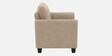 Daroo Velvet Fabric 2 Seater Sofa In Beige Colour
