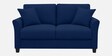 Daroo Velvet Fabric 2 Seater Sofa In Blue Colour