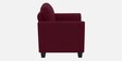 Daroo Velvet Fabric 2 Seater Sofa In Maroon Colour
