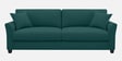 Daroo Velvet Fabric 3 Seater Sofa In Teal Green Colour