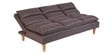 Darwin Fabric Convertible Sofa Cum Bed In Grey Colour
