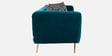 Nyna Velvet 3 Seater Sofa In Bottle Green Colour