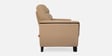 Davos Leatherette 3 Seater Sofas In Beige Color