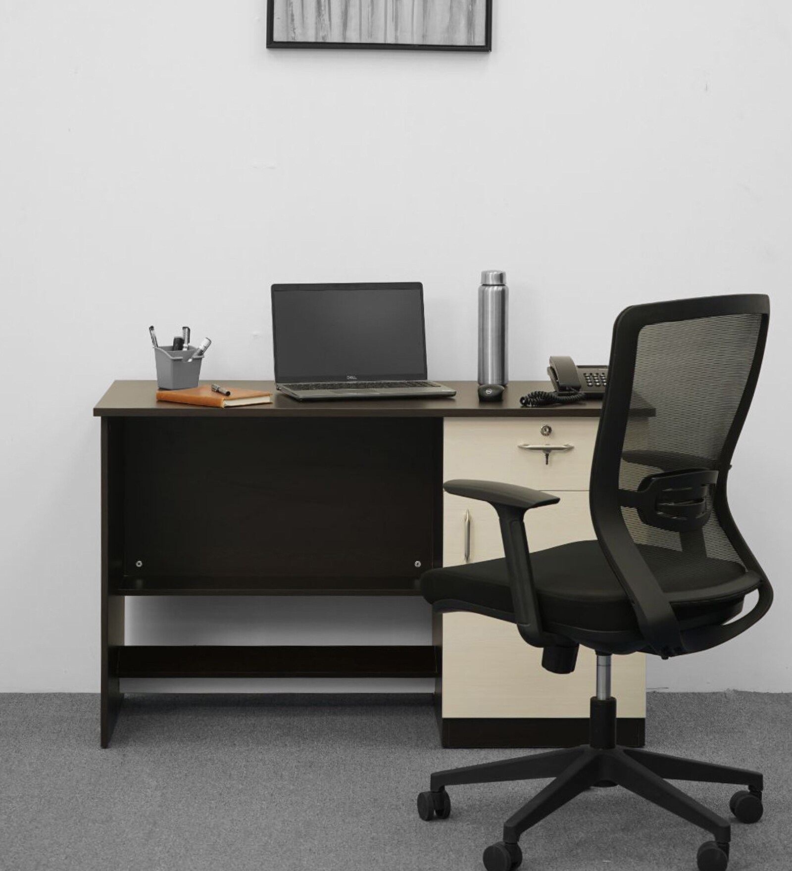 Dalton Office Table in Wenge Finish