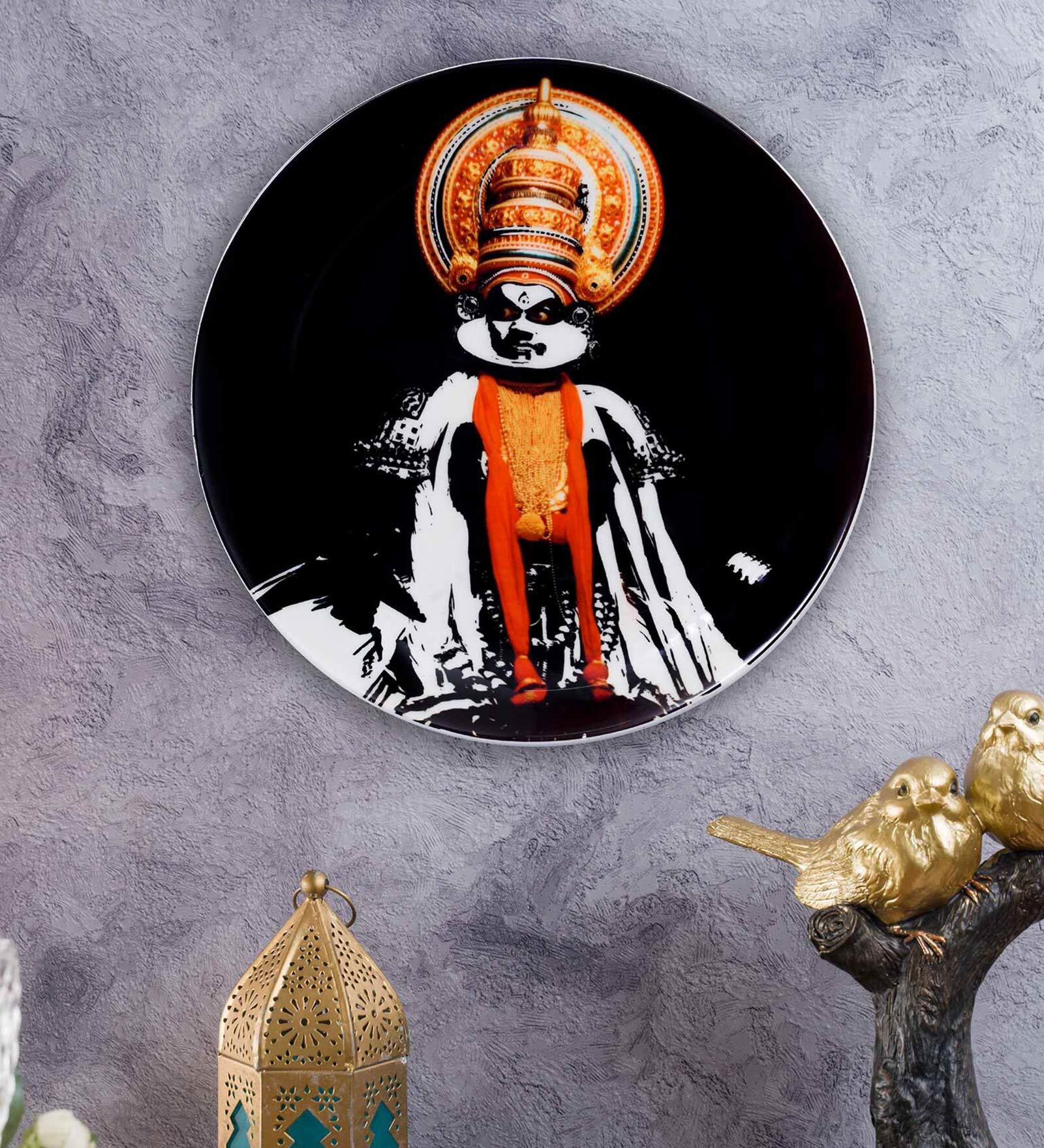 Dances Of India Kathakali Inspired Wall Plate