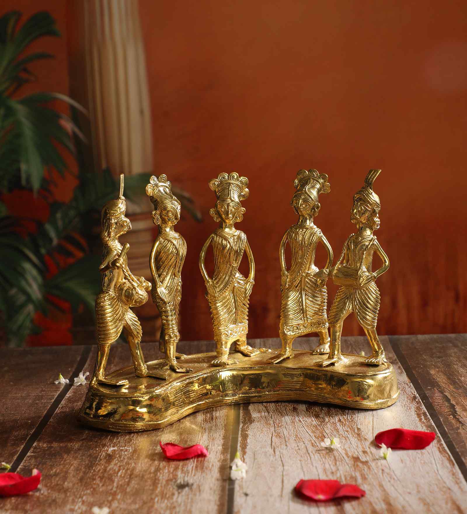 Dancing Figurine set-Dhokra Art