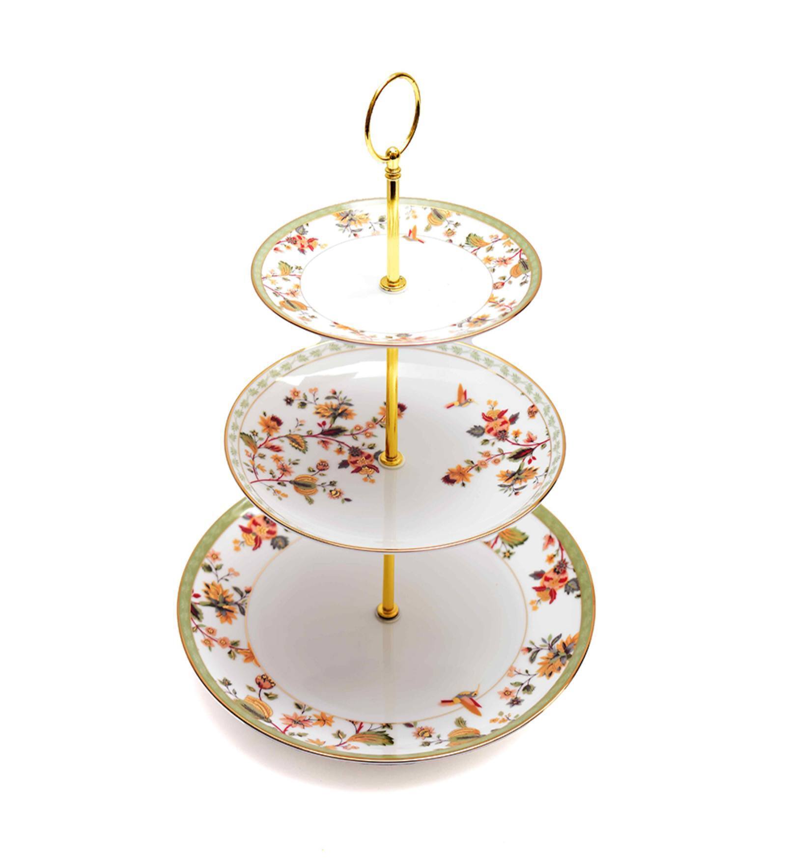 Dankotuwa Bloom 3 Tier Dessert Platter