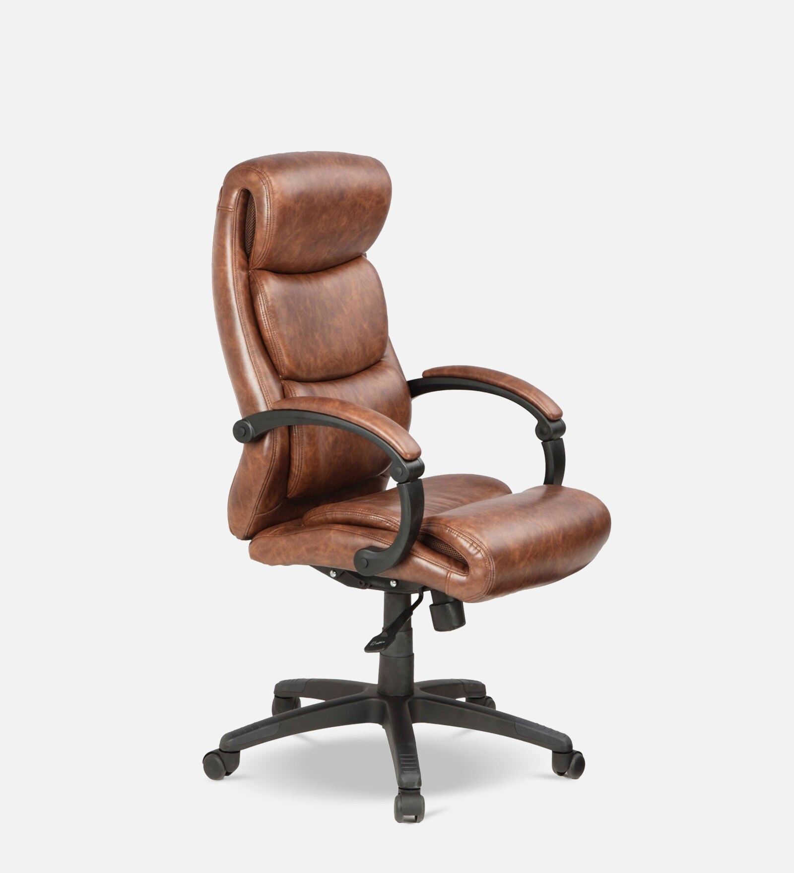Buy Davis Office Chair in Brown Colour by Home Centre Online Executive Chairs Executive