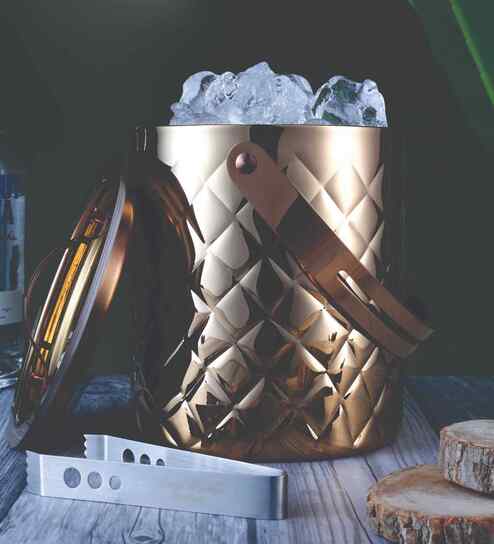 Daimond Ice Bucket Rose Gold