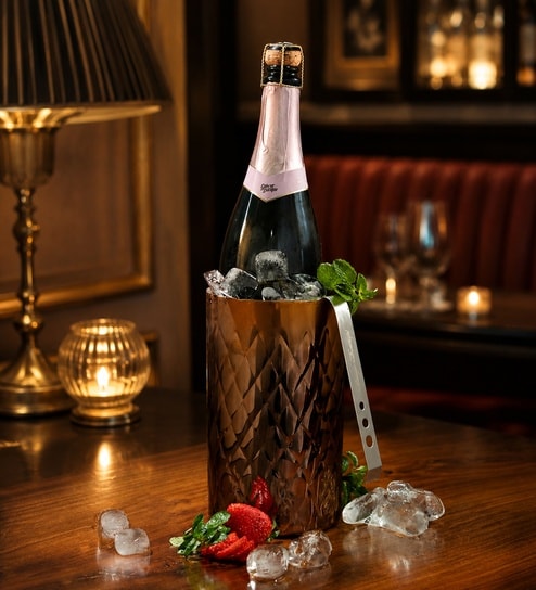 Rose Gold Diamond Wine Chiller