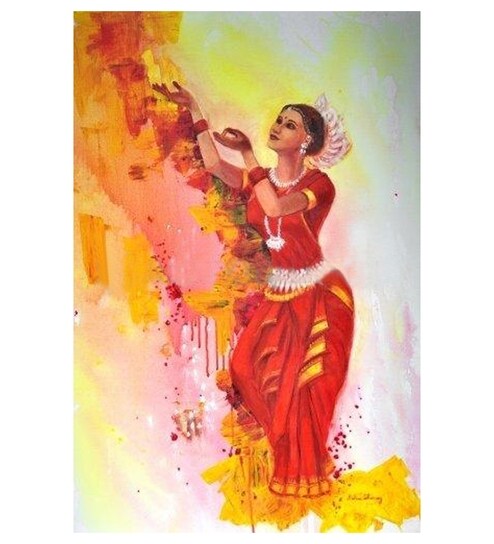 Classical Dancer Oil Painting by Market Finds Online - Paintings - Home ...