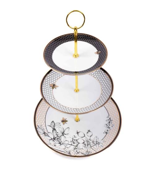 Dankotuwa Bee 3 Tier Dessert Platter
