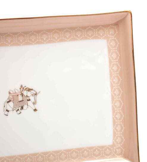 Dankotuwa Peach Legacy Rectangle Tray