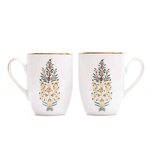 Dankotuwa Shahi Coupe Coffee Mug Set of 2