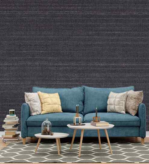 Dark Gray Textured with Subtle Flecks and Yellow Airport Directional Signs Wallpaper