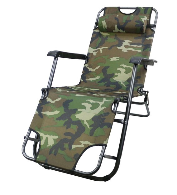 Buy Dame Patio Chair In Camouflage Colour By Kawachi Online Deck Chairs Chairs Furniture Pepperfry Product