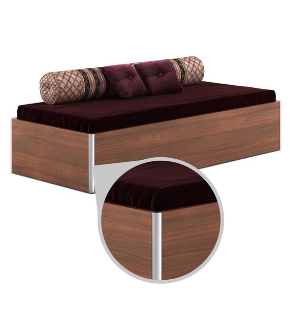 Buy Day Bed with Storage by Spacewood Online Modern Single Beds Beds Furniture Pepperfry