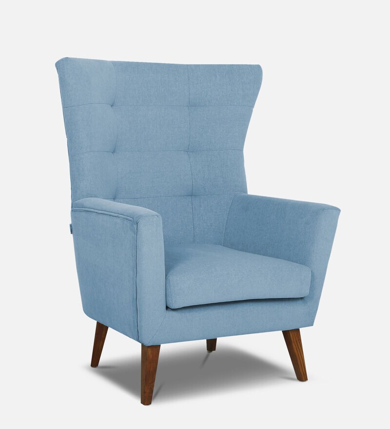 ice blue accent chair