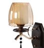 Daal Gold and Brown Iron Wall Light