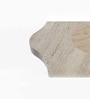 Daffodil Marble Top Side Table In Natural Finish
