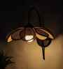 Dahlia Black Iron Wall Light | E27 holder | without Bulb | Eliante