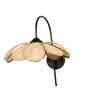 Dahlia Black Iron Wall Light | E27 holder | without Bulb | Eliante
