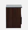 Daiki Bedside Table in Wenge Finish with Drawer