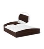 Daiki Queen Size Bed In Wenge Finish
