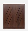 Dainty Shoe Cabinet in Brown Finish
