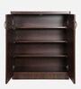 Dainty Shoe Cabinet in Brown Finish