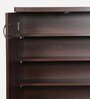Dainty Shoe Cabinet in Brown Finish