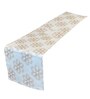 Daisy Beige Cotton (72 x13) Inch Table Runner